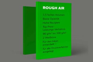 Die E-Commerce Plattform Metapaper präsentiert ROUGH AIR Ein neues Papiersortiment für Publikationen jeder Art