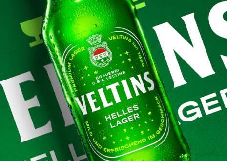 Helles Lager von Veltins