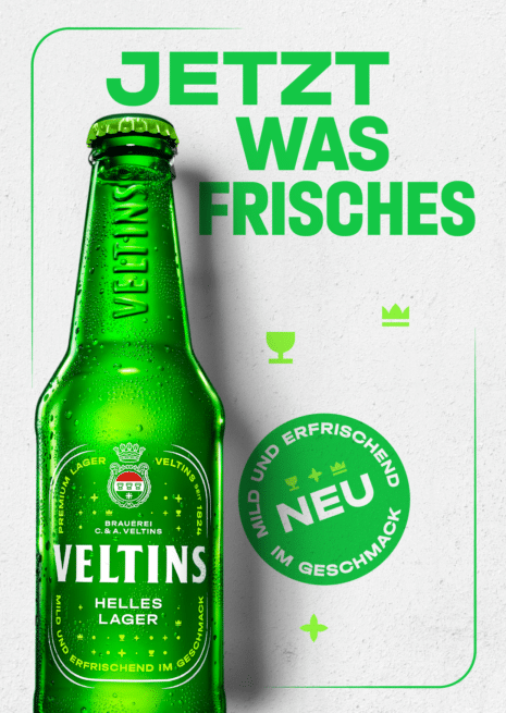 Helles Lager von Veltins