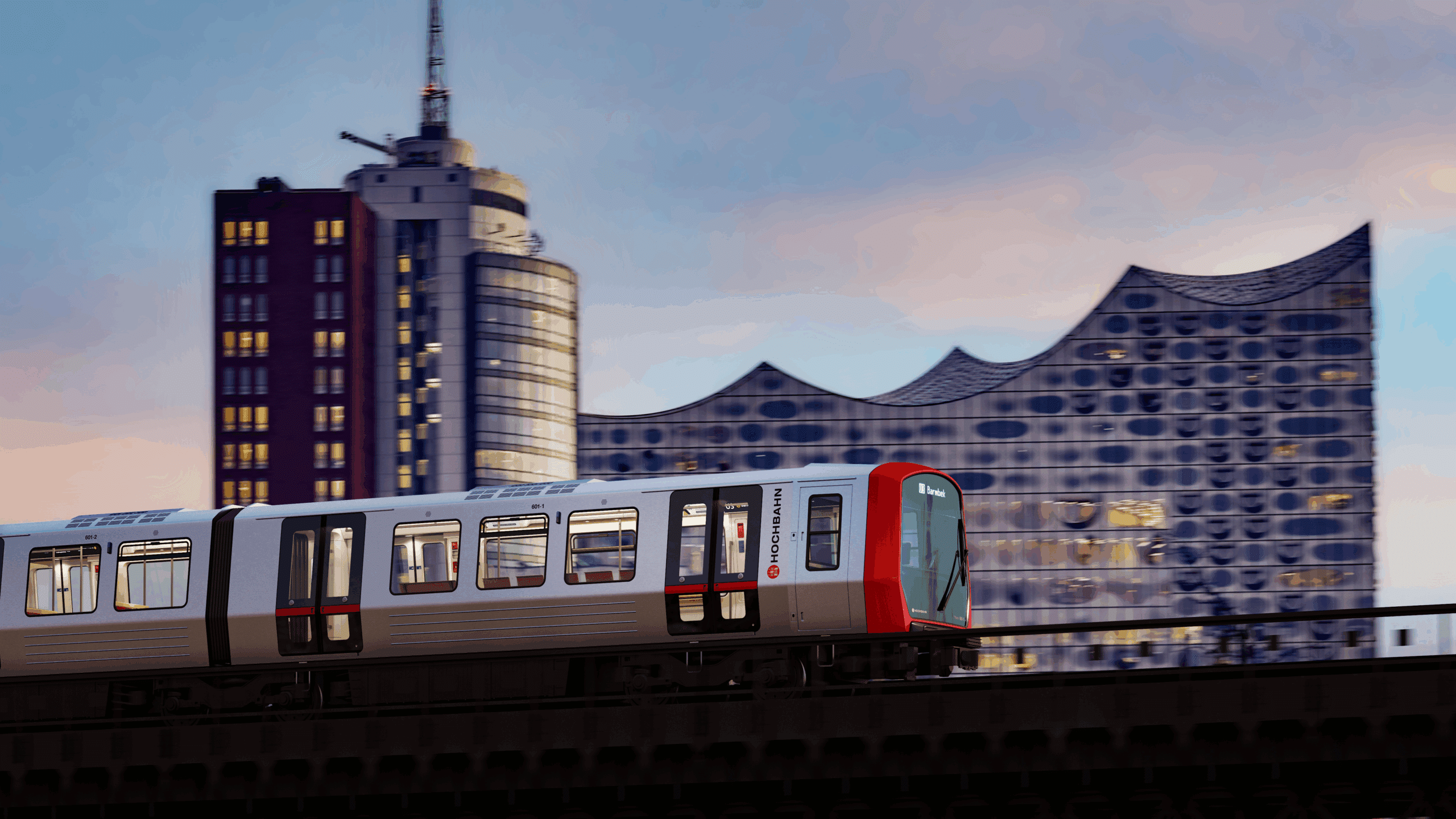 Hamburger Hochbahn AG baut Standort an der Elbe aus Strichpunkt gewinnt den Kommunikationsetat