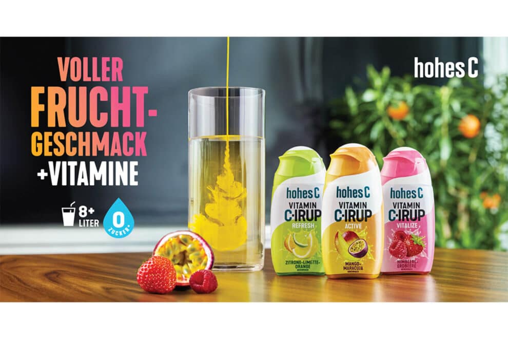 Philipp und Keuntje launcht Kampagne für hohes C Vitamin C-IRUP