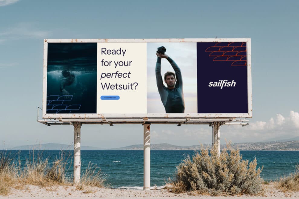 Rebranding von sailfish durch büro doppio