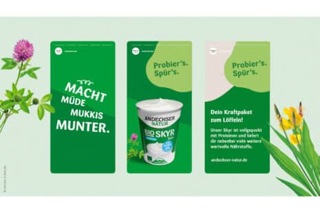 Zeichen und Wunder - Andechser Natur Werbekampagne 2026