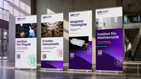 Rebranding Universität Augsburg