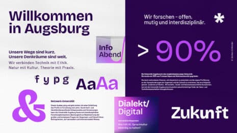 Rebranding Universität Augsburg
