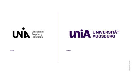 Rebranding Universität Augsburg