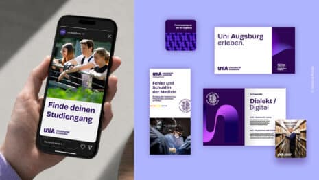 Rebranding Universität Augsburg
